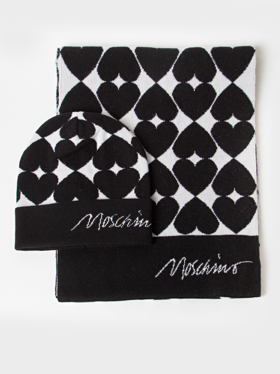 Шапка+Шарф MOSCHINO M3144/3145