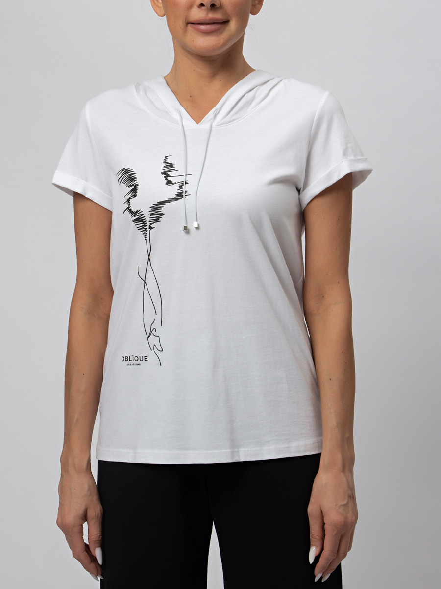 Футболка с капюшоном 06260TS/10